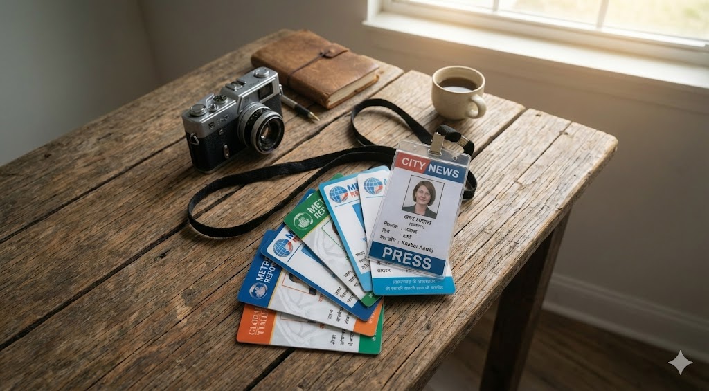 How to create a Press ID Card? India's most advanced and secure method (100% Verified)