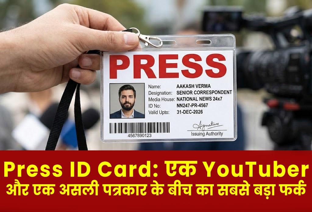 Press ID Card: The Biggest Difference Between a YouTuber and a Real Journalist (Discover PressIDCard.com)