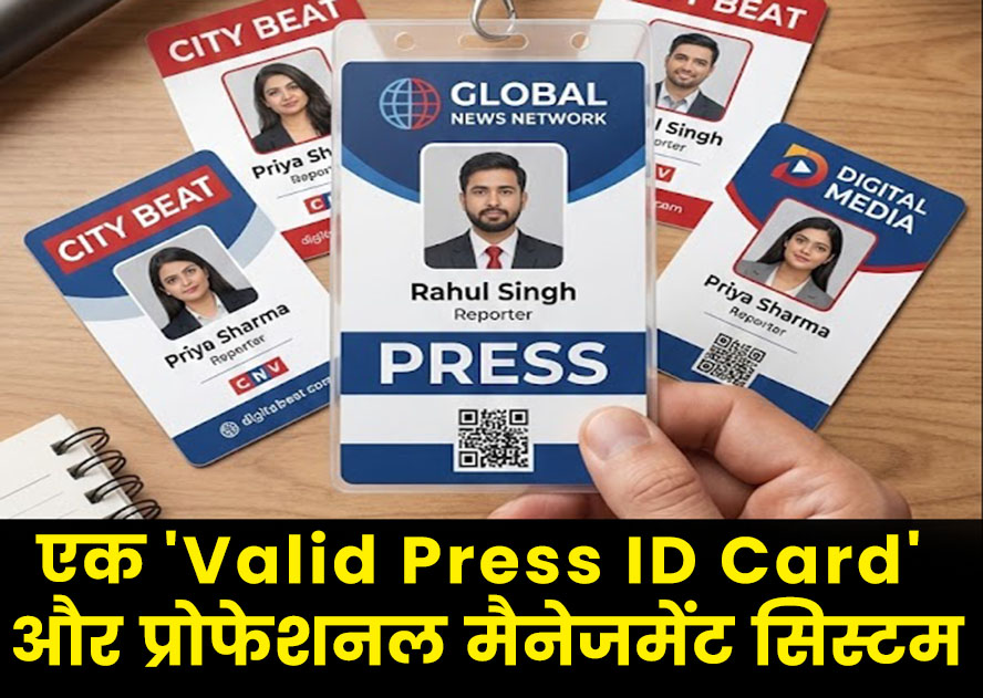 News Portal Success: A Valid Press ID Card & Professional Management System